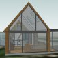 House extension external view House extension external view