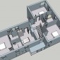 3D drawings of the 1st floor layout 1st floor 3D drawing