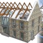 linehan construction 3D design 3D design timber trusses cork