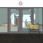 3D drawing of new courtyard