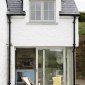 porch area sliding door extension cottage