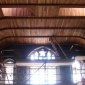 Restored half barrel ceiling