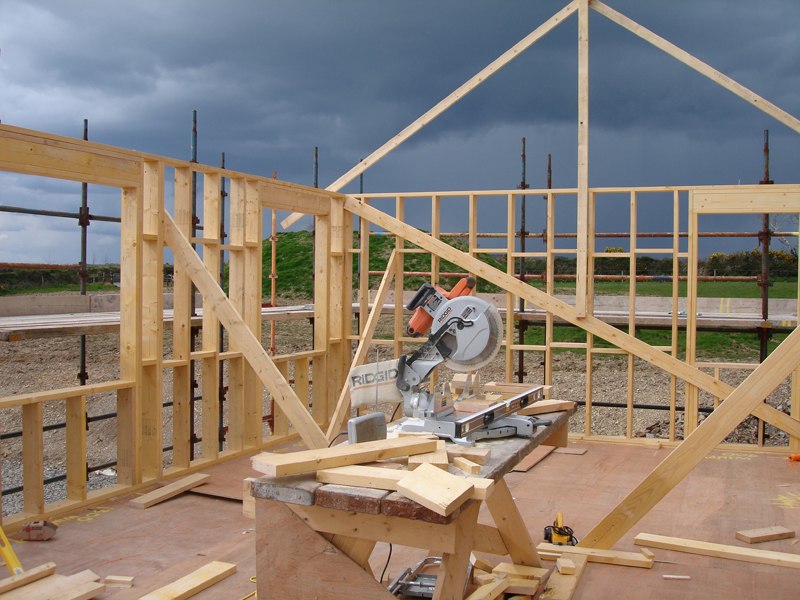 Timber frame construction Timber frame construction