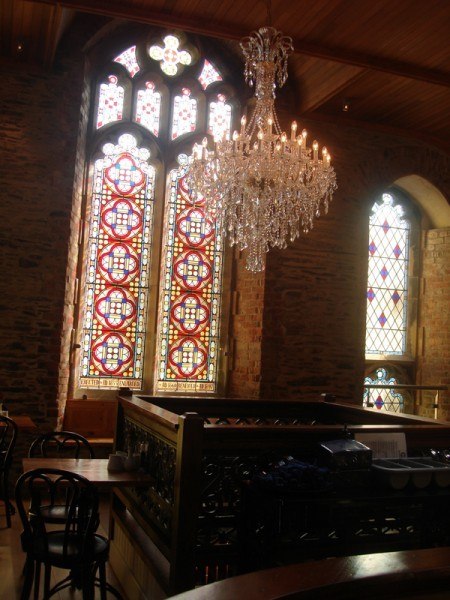 Restored dining area