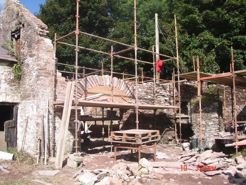 Construction on existing building Construction on existing building