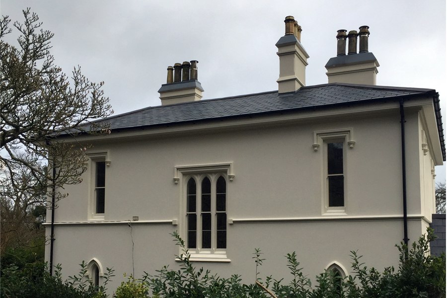 linehan construction lime render renovation georgian house georgian house new lime render finish cork