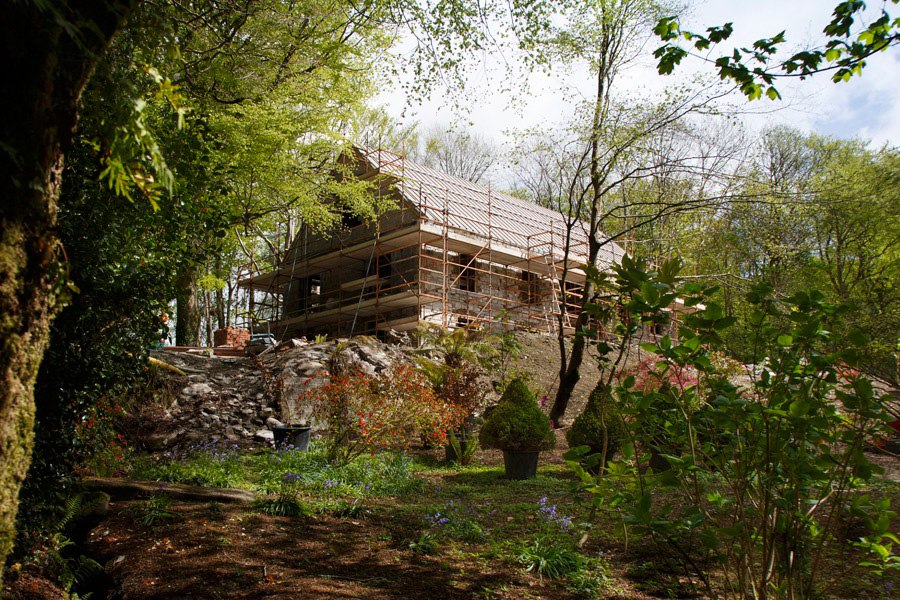stone building new build woodland cork