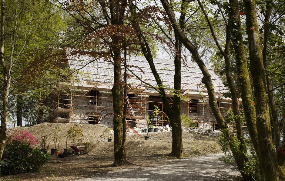 linehan construction new build high efficency stone building barn cork
